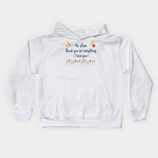 Hi Mom Kids Hoodie